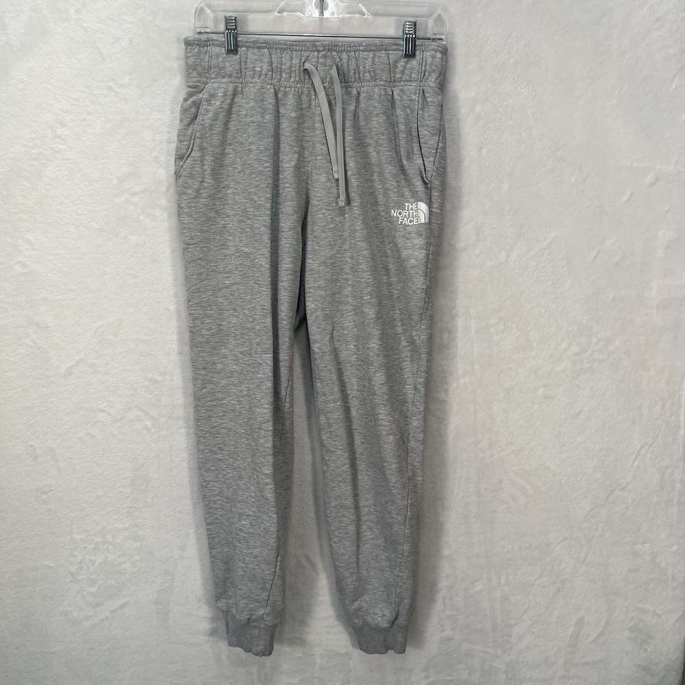 North Face Jogger Pants Womens Medium Gray Casual Cozy Fall Outdoors